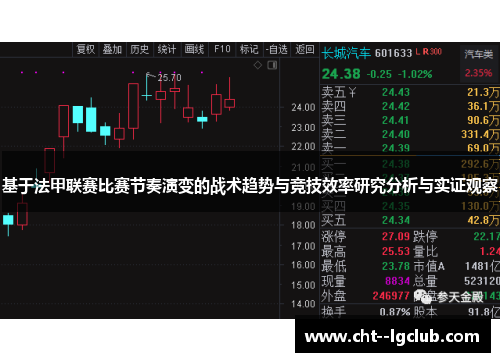 基于法甲联赛比赛节奏演变的战术趋势与竞技效率研究分析与实证观察